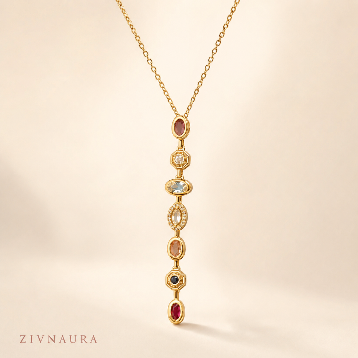 Ruby Noir Necklace