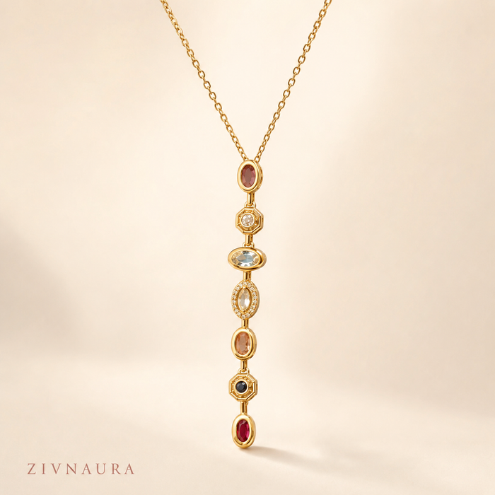 Ruby Noir Necklace
