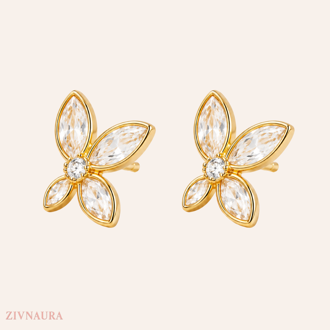 Flower Sparkle studs