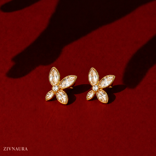 Flower Sparkle studs