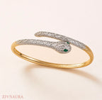 Serpent Twist Cuff