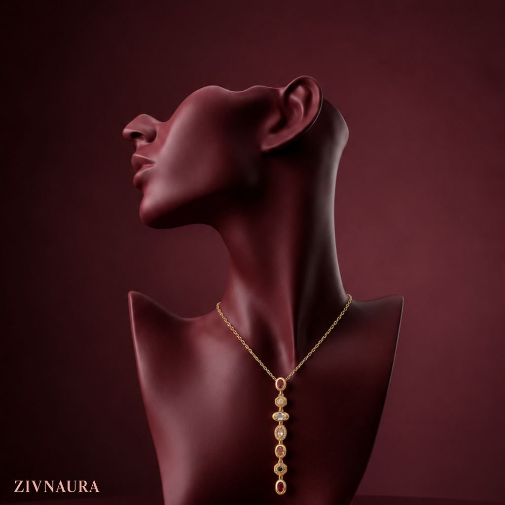 Ruby Noir Necklace