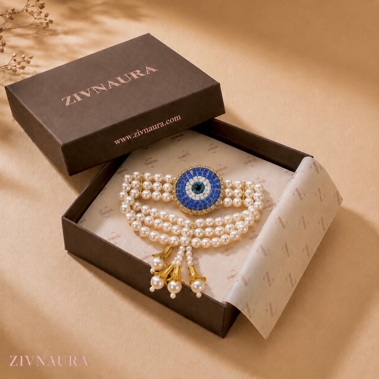 Nazar Pearl Rakhi